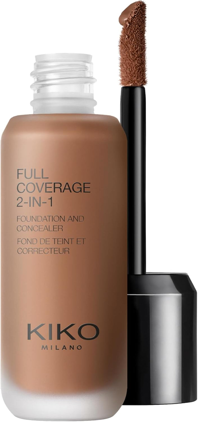 KIKO MILANO - Full Coverage 2-In-1 Foundation & Concealer 14 - N 170, 2 in 1 Foundation and Concealer, Superior Coverage