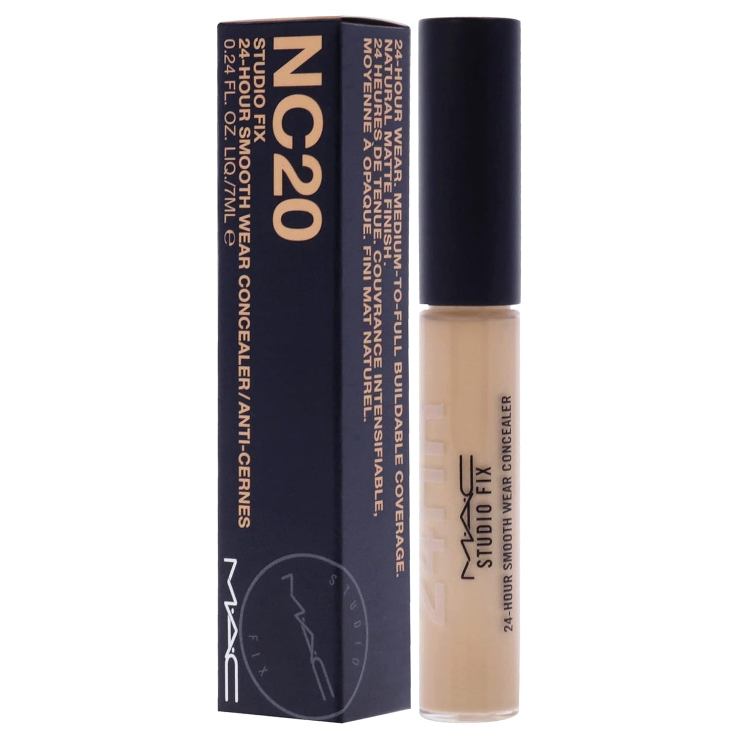 M.A.C Studio Fix 24 Hour Smooth Wear Concealer - NC20 Concealer Women 0.24 Oz