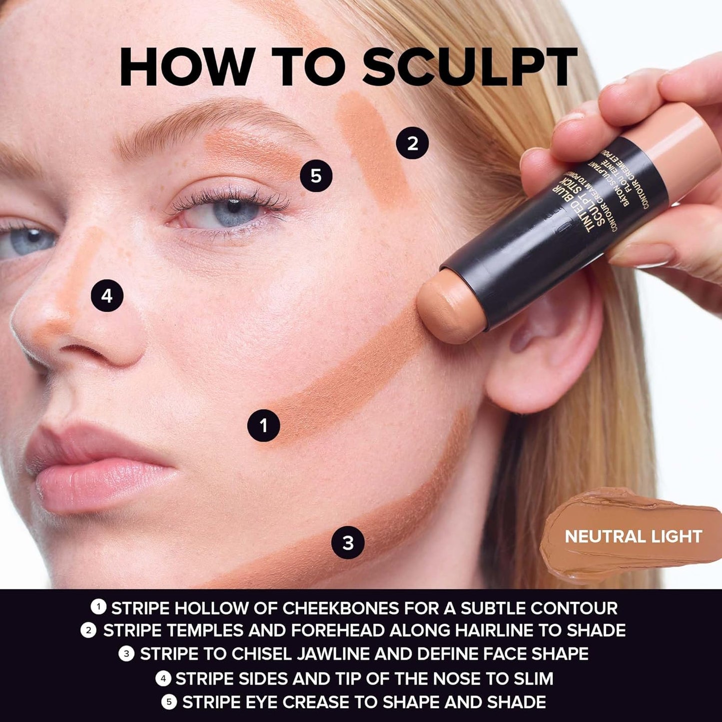 Nudestix Tinted Blur Sculpt Stick