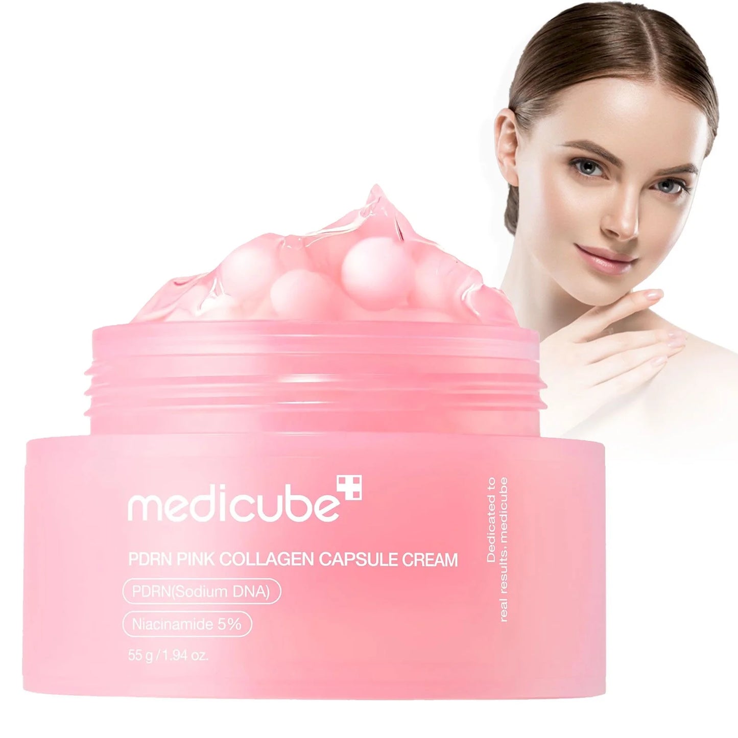MEDICUBE - PDRN PINK Collagen Capsule Cream