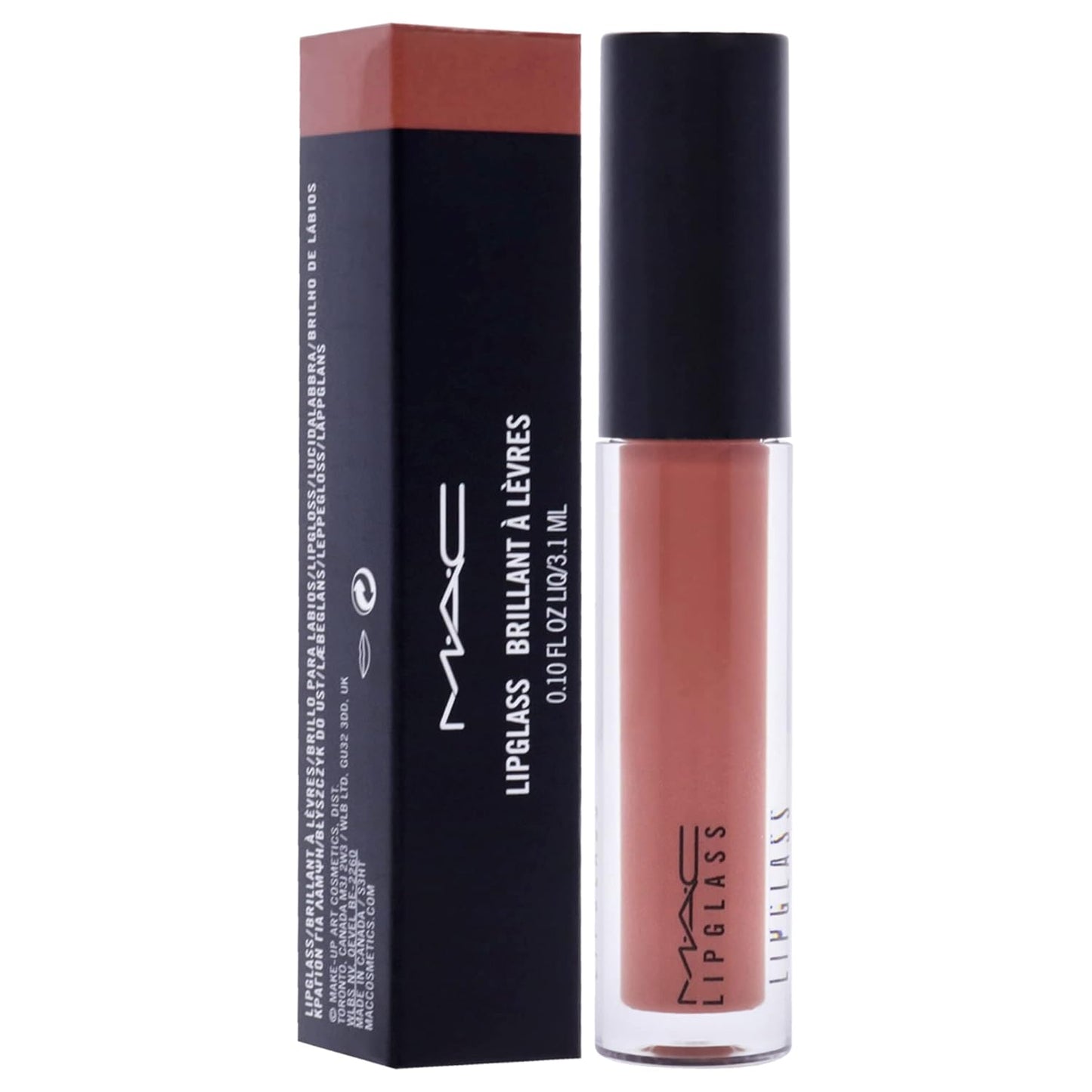 M.A.C Lipglass Lip Gloss - Lust Lip Gloss Women 0.1 Oz
