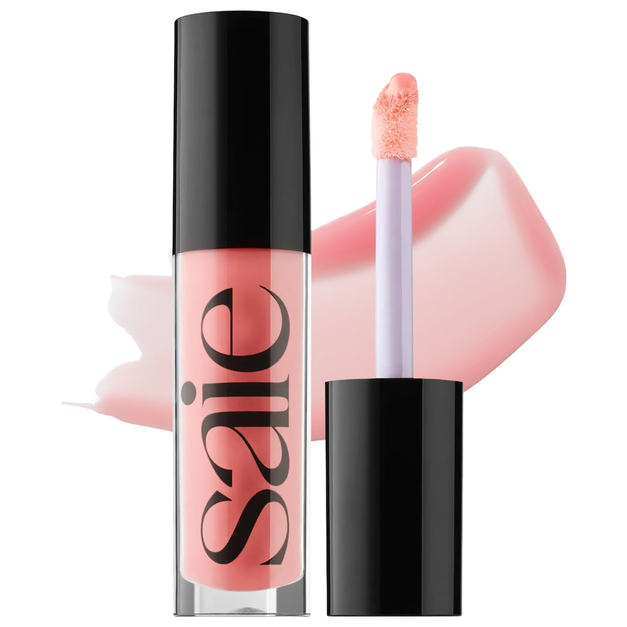 Glossybounce High-Shine Hydrating Lip Gloss Oil - Sheer Tinted Lip Oil with Hyaluronic Acid + Jojoba Oil for Long-Lasting Moisture - Play (.17 Oz)