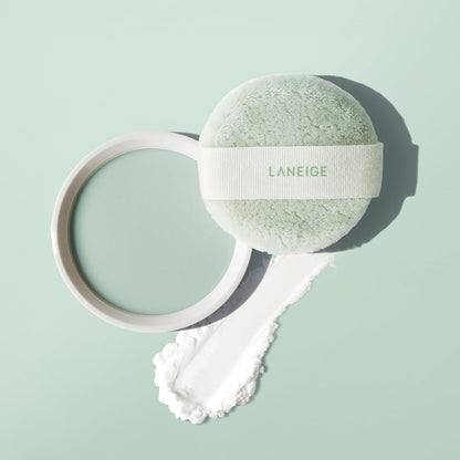 LANEIGE Neo Blurring Powder: Korean Shine Control Compact with Pore Blurring, Smoothing Finish & Travel-Friendly, No Spill Packaging