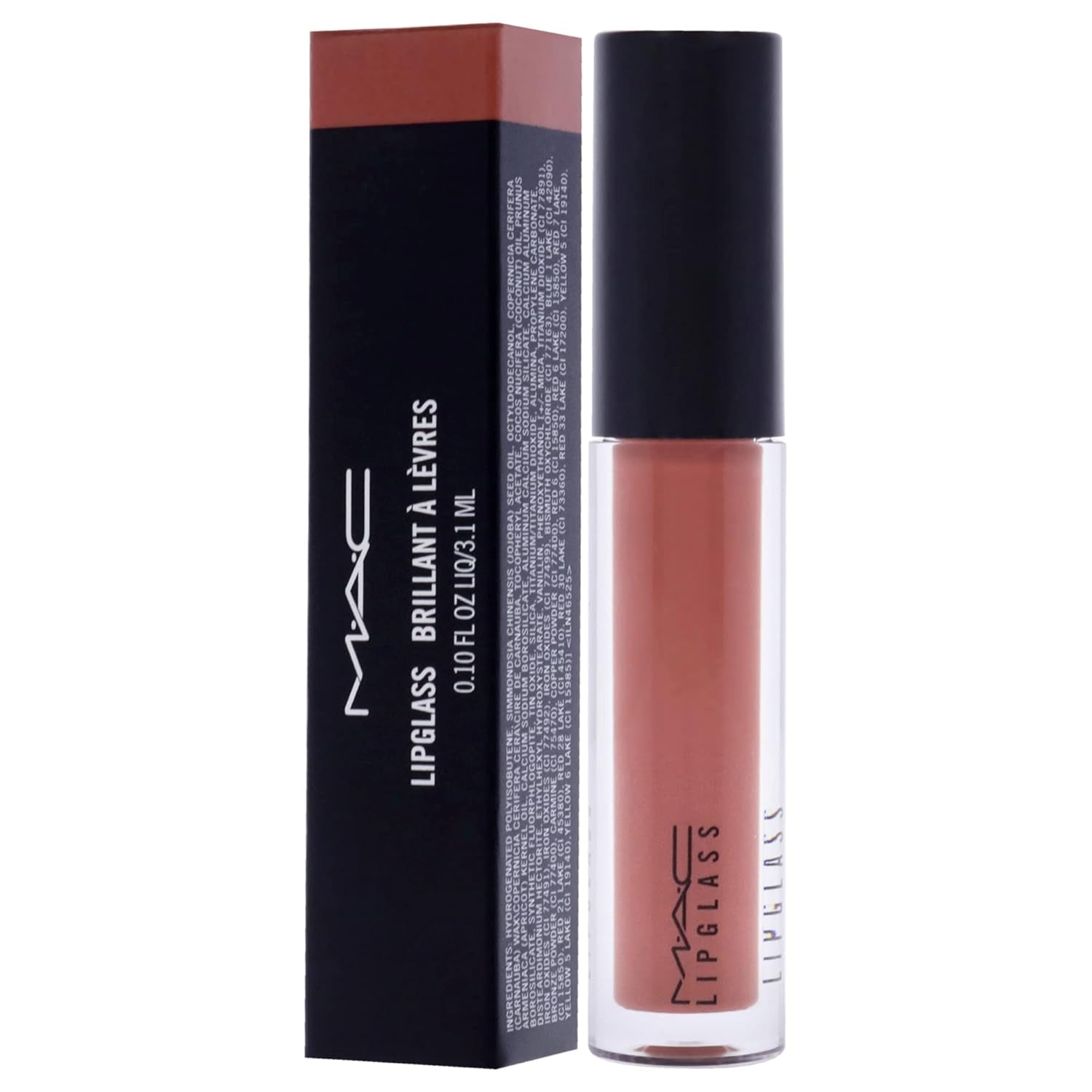 M.A.C Lipglass Lip Gloss - Lust Lip Gloss Women 0.1 Oz