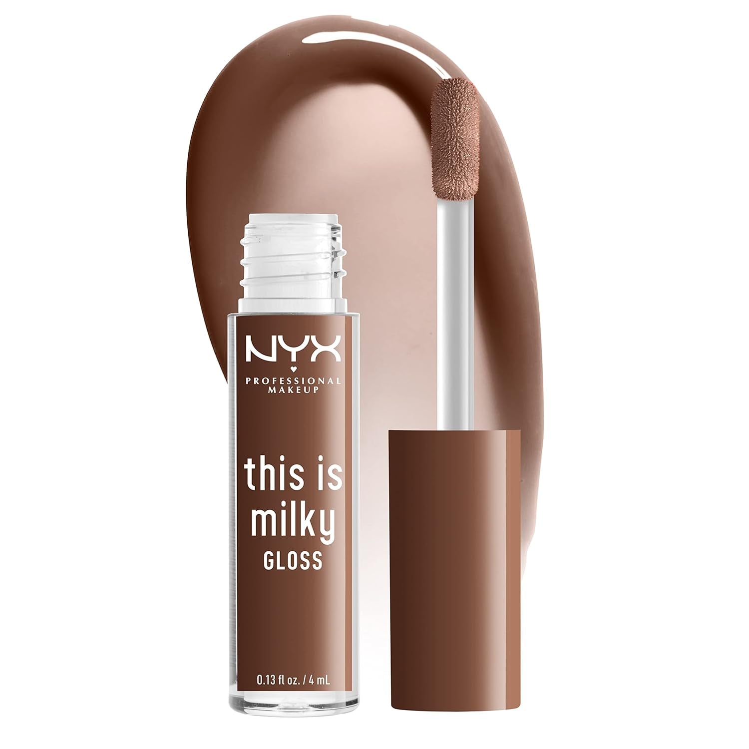 This Is Milky Gloss, Vegan Lip Gloss, 12 Hour Hydration - Cookies & Milk (Cool Beige Nude)