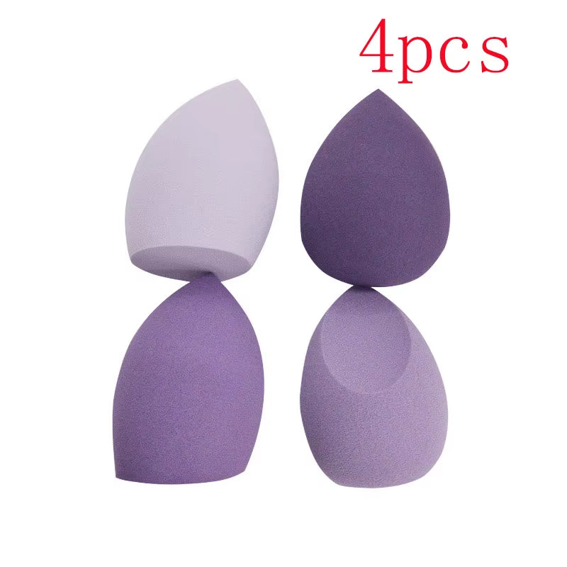 4/8Pcs Makeup Sponge Blender Beauty Egg Cosmetic Puff Soft Foundation Sponges Powder Puff Women Make up Accessories Beauty Tools