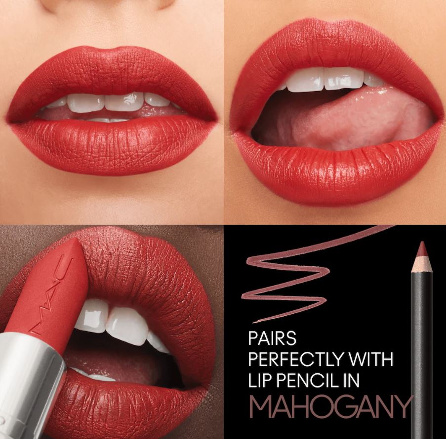 M.A.C Macximal Silky Matte - Chili - 0.11 Oz Lipstick