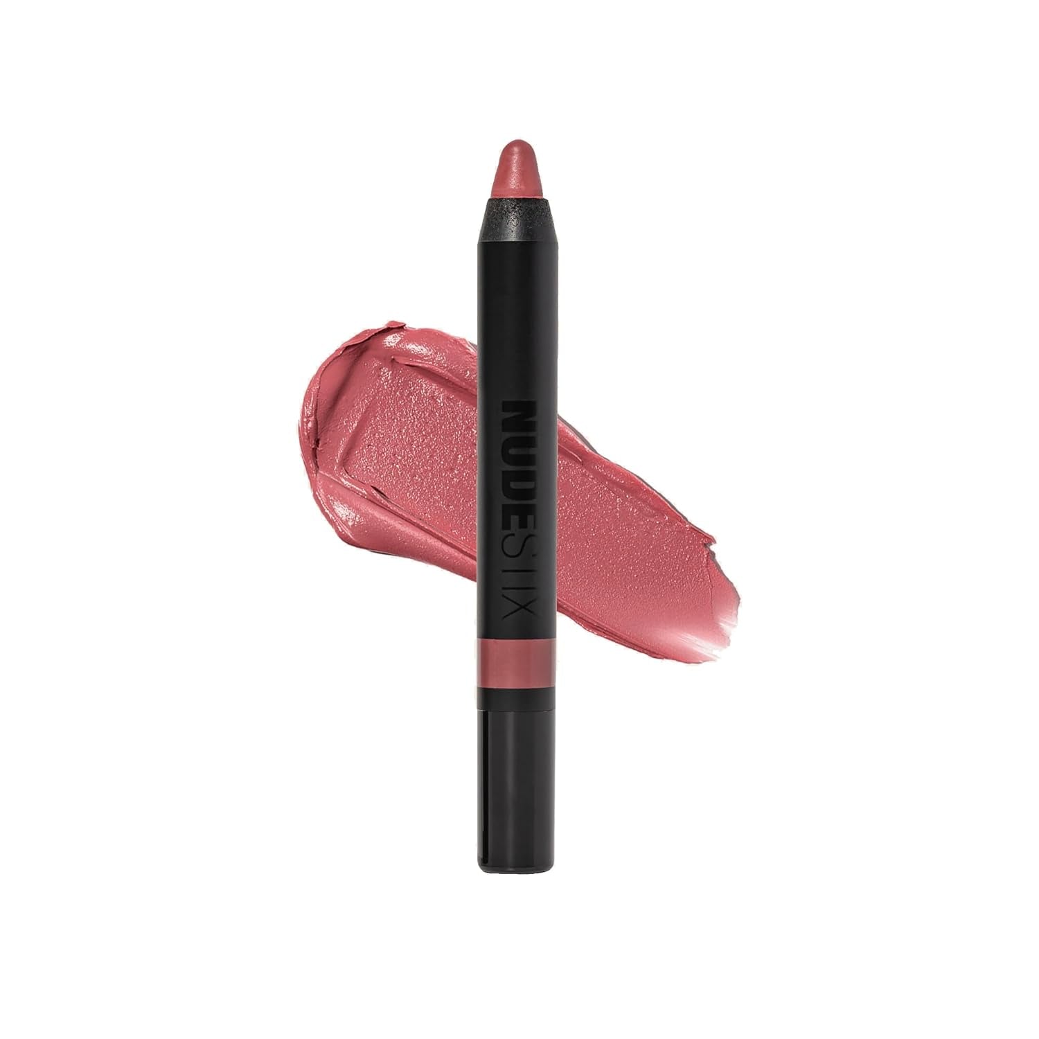 Intense Matte Lip + Cheek Pencil, Lipstick + Lip Liner + Cheek Blush Tint, Multi Use Makeup for Long Lasting Color, Smooth Coverage