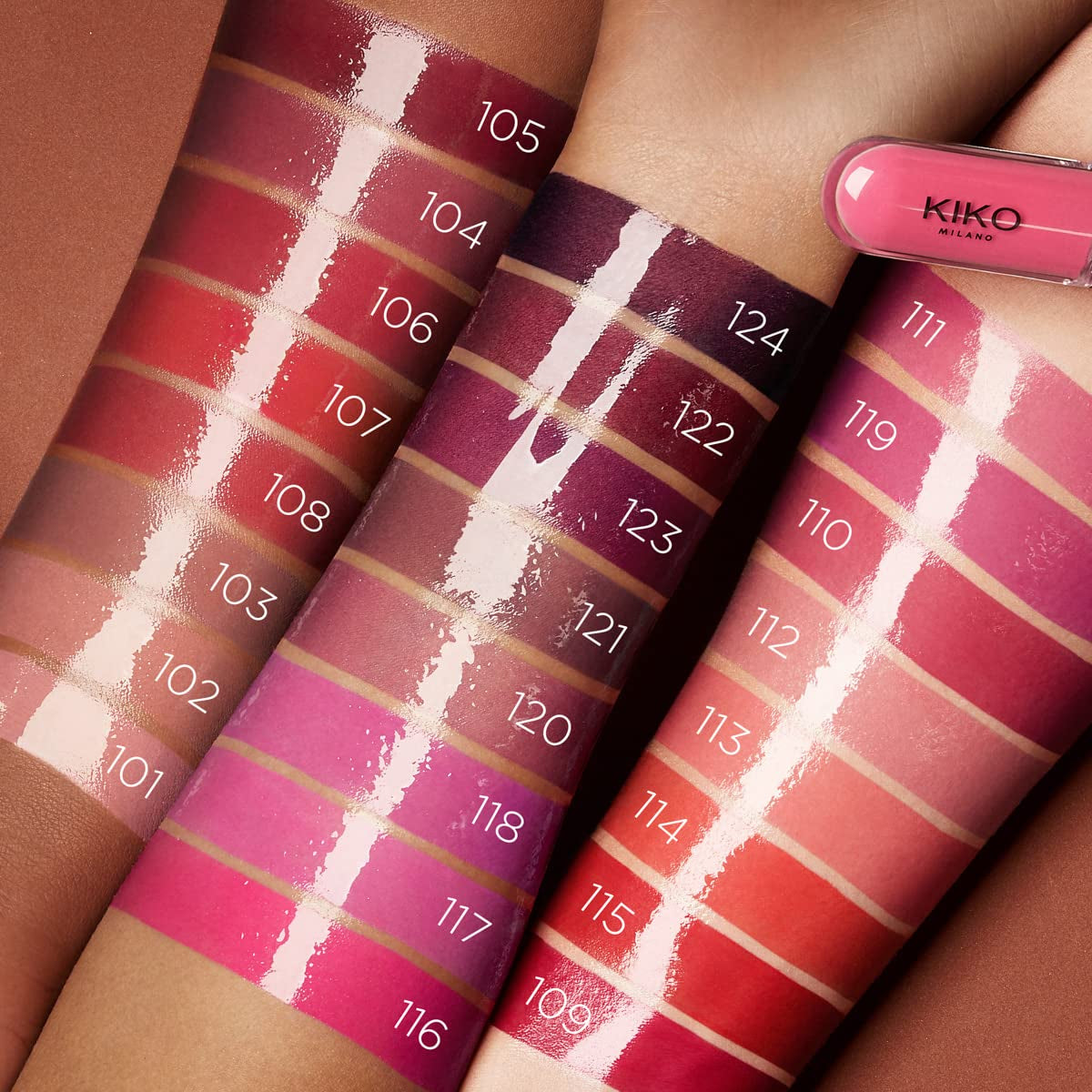 MILANO - Unlimited Double Touch 101 Liquid Lipstick with a Bright Finish in a Two-Step Application. Lasts up to 16 Hours. No-Transfer Base Colour.