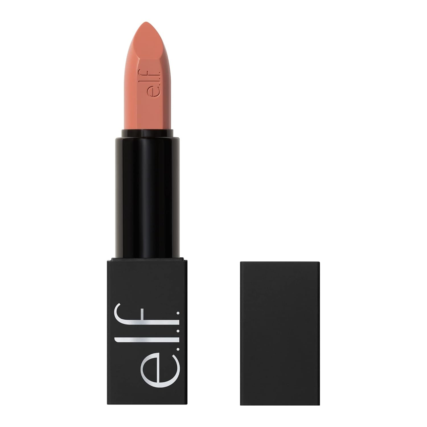 O Face Satin Lipstick, Richly Pigmented, Nourishing & Long-Lasting Creamy Lipstick, Infused with Jojoba, Vegan & Cruelty-Free, Dirty Talk