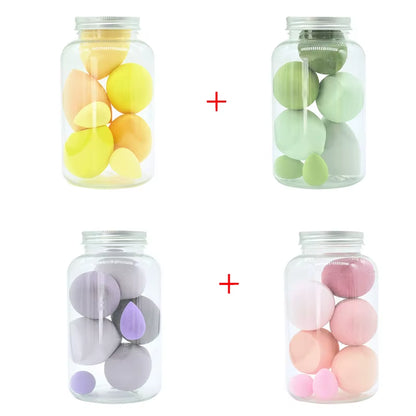 4/8Pcs Makeup Sponge Blender Beauty Egg Cosmetic Puff Soft Foundation Sponges Powder Puff Women Make up Accessories Beauty Tools