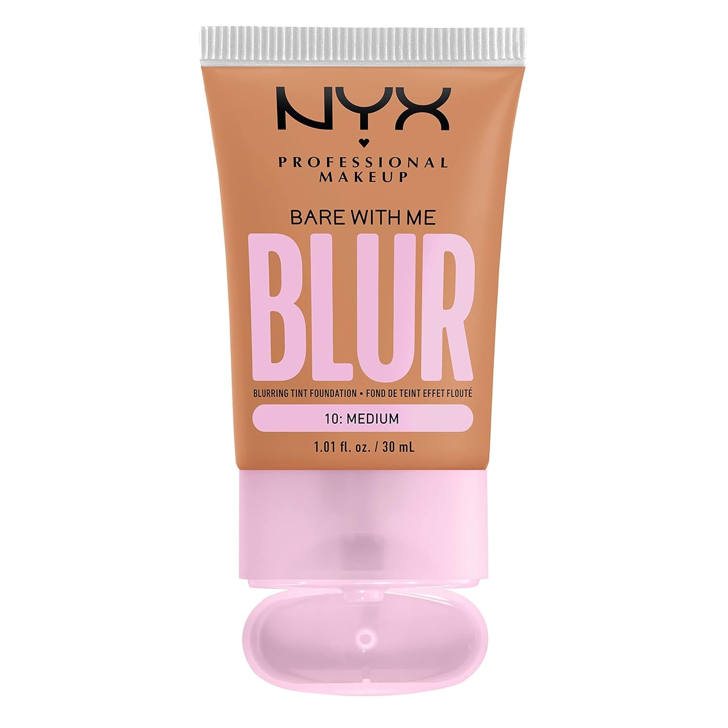 Bare with Me Blur Skin Tint Foundation Make up with Matcha, Glycerin & Niacinamide - Medium