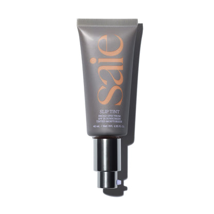 Slip Tint SPF 35 Tinted Moisturizer - Light Coverage Moisturizer + Broad Spectrum Zinc Oxide Sunscreen with Hydrating Hyaluronic Acid - Shade Three + Half (1.35 Oz)