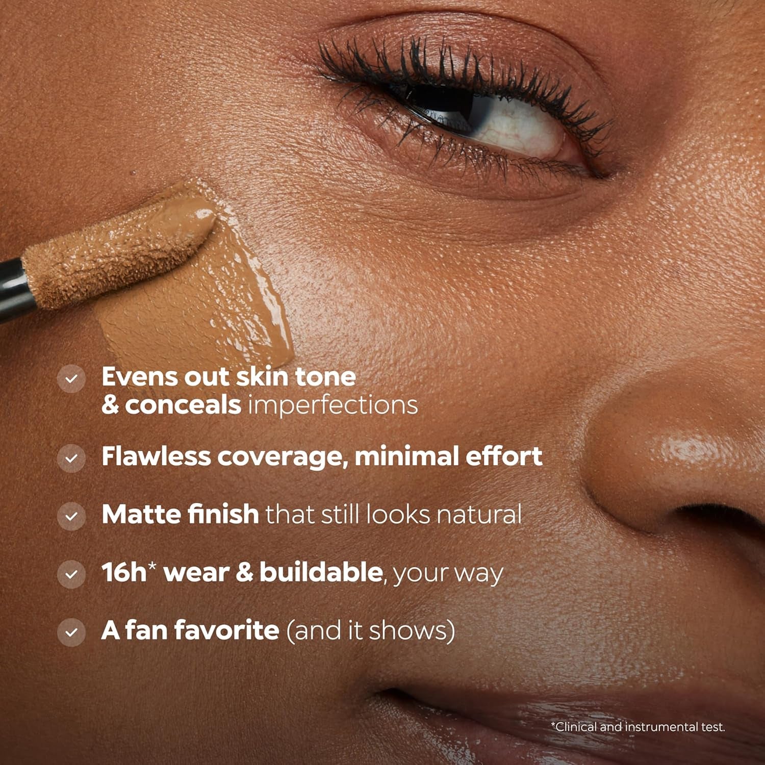 KIKO MILANO - Full Coverage 2-In-1 Foundation & Concealer 14 - N 170, 2 in 1 Foundation and Concealer, Superior Coverage