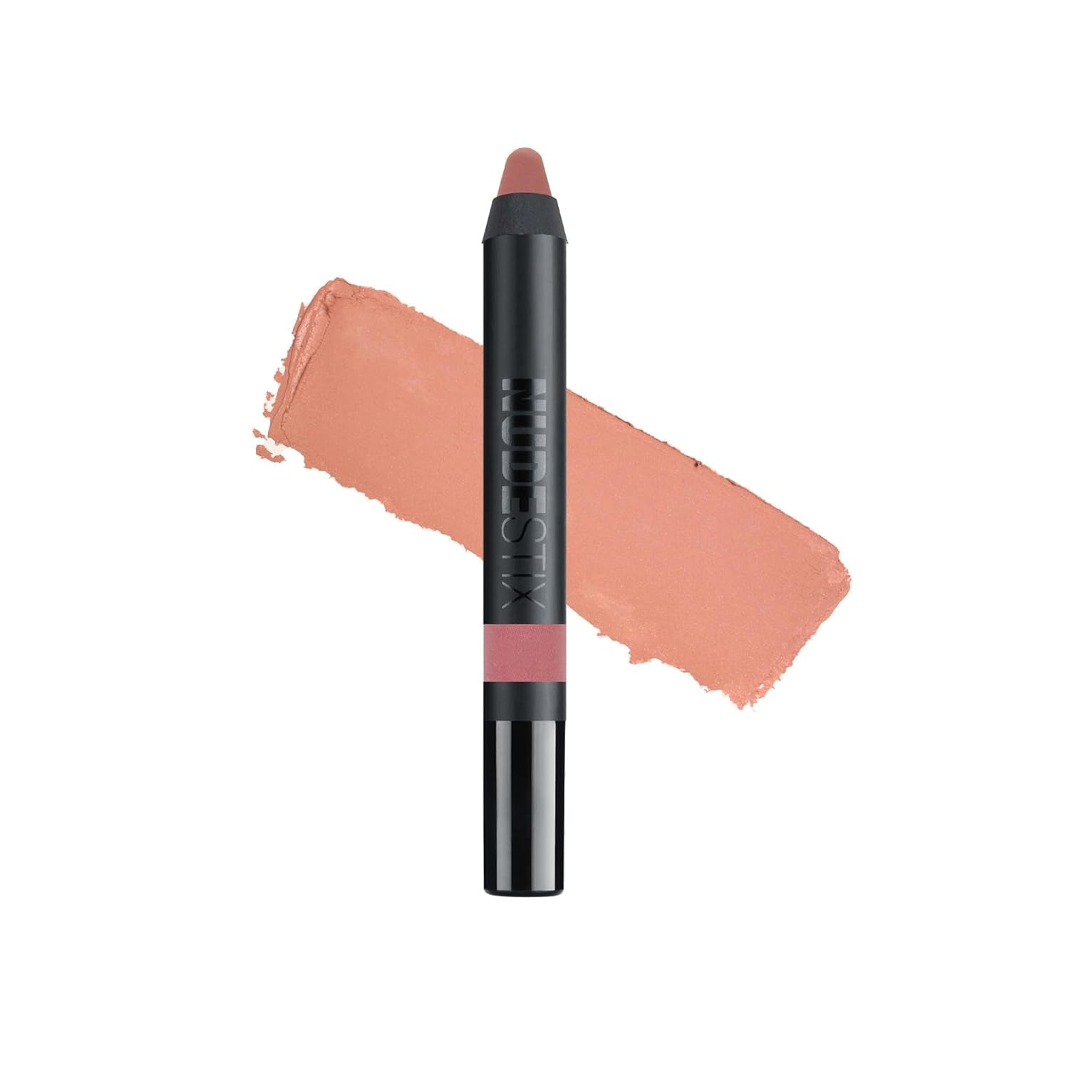 Nudestix Intense Matte Lip + Cheek Pencil, Lipstick + Lip Liner + Cheek Blush Tint, Multi Use Makeup for Long Lasting Color, Smooth Coverage