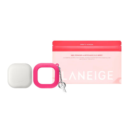 LANEIGE Neo Blurring Powder: Korean Shine Control Compact with Pore Blurring, Smoothing Finish & Travel-Friendly, No Spill Packaging
