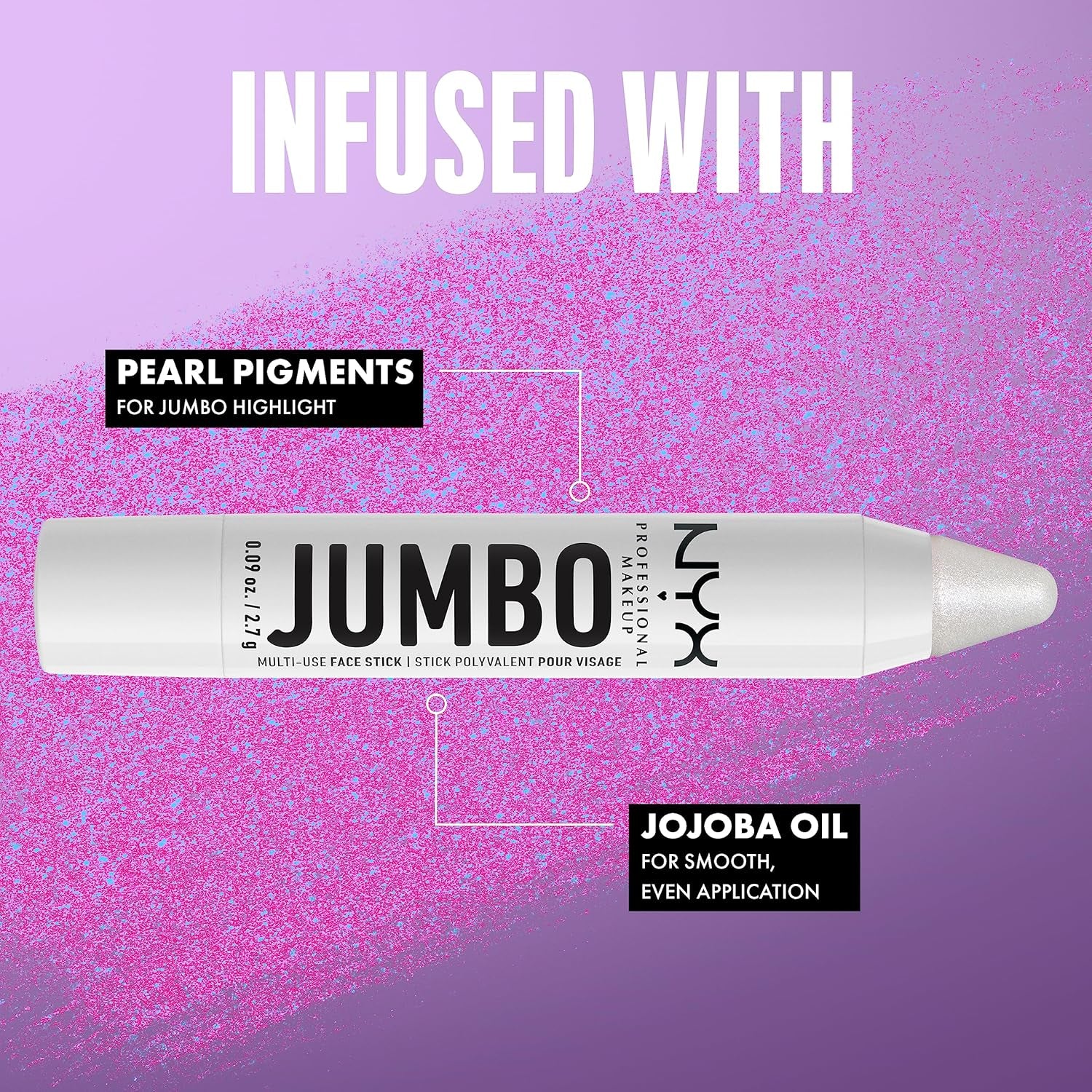 , Jumbo Multi-Use Face Highlighter Stick - Vanilla Ice Cream