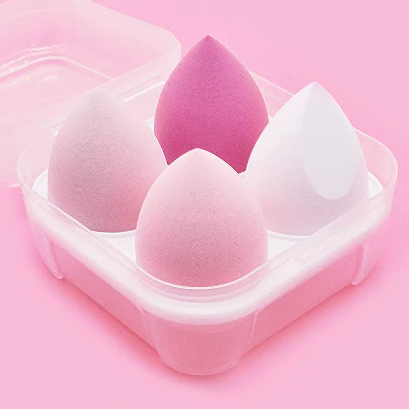 4/8Pcs Makeup Sponge Blender Beauty Egg Cosmetic Puff Soft Foundation Sponges Powder Puff Women Make up Accessories Beauty Tools