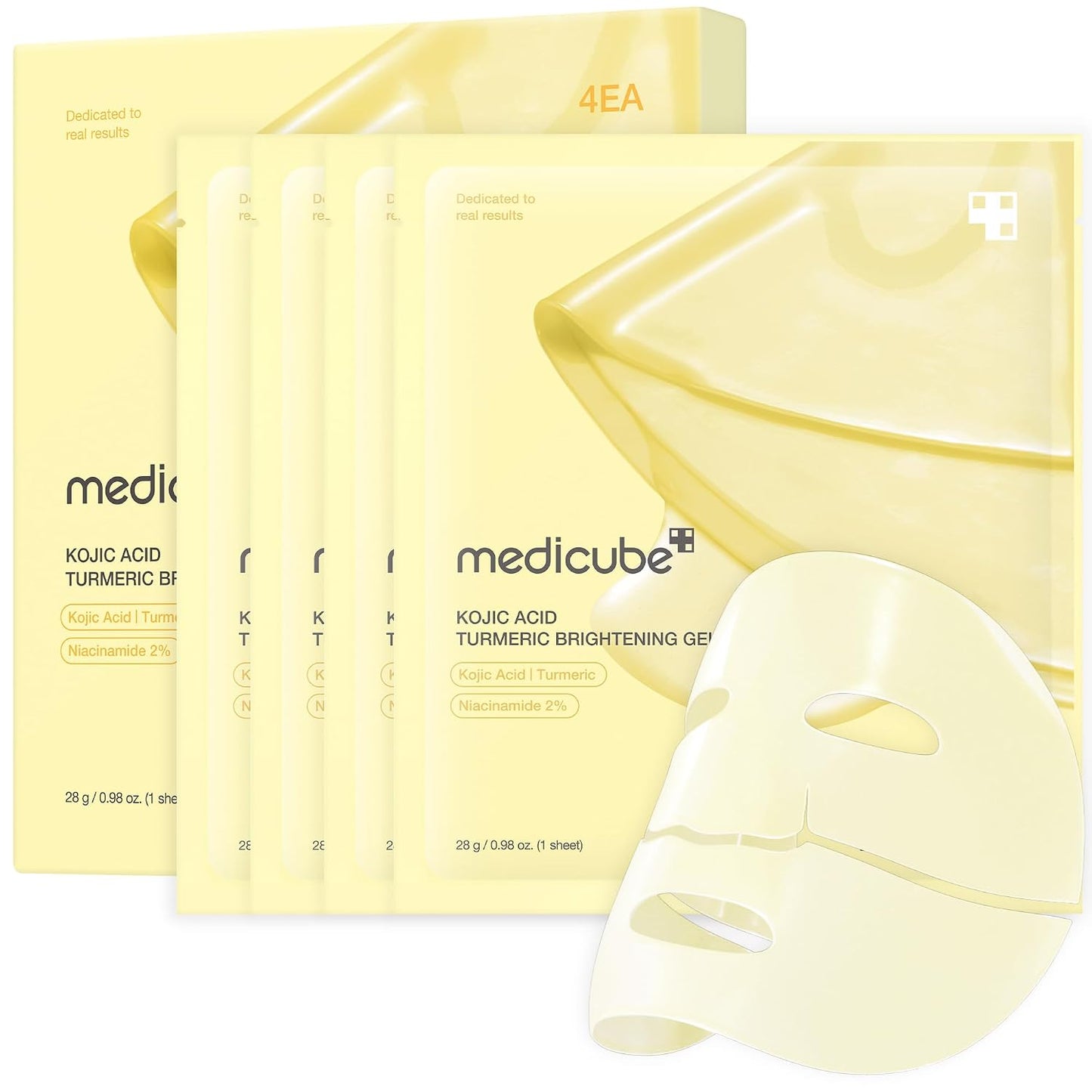 MEDICUBE - Jelly Gel Mask - 4 ea