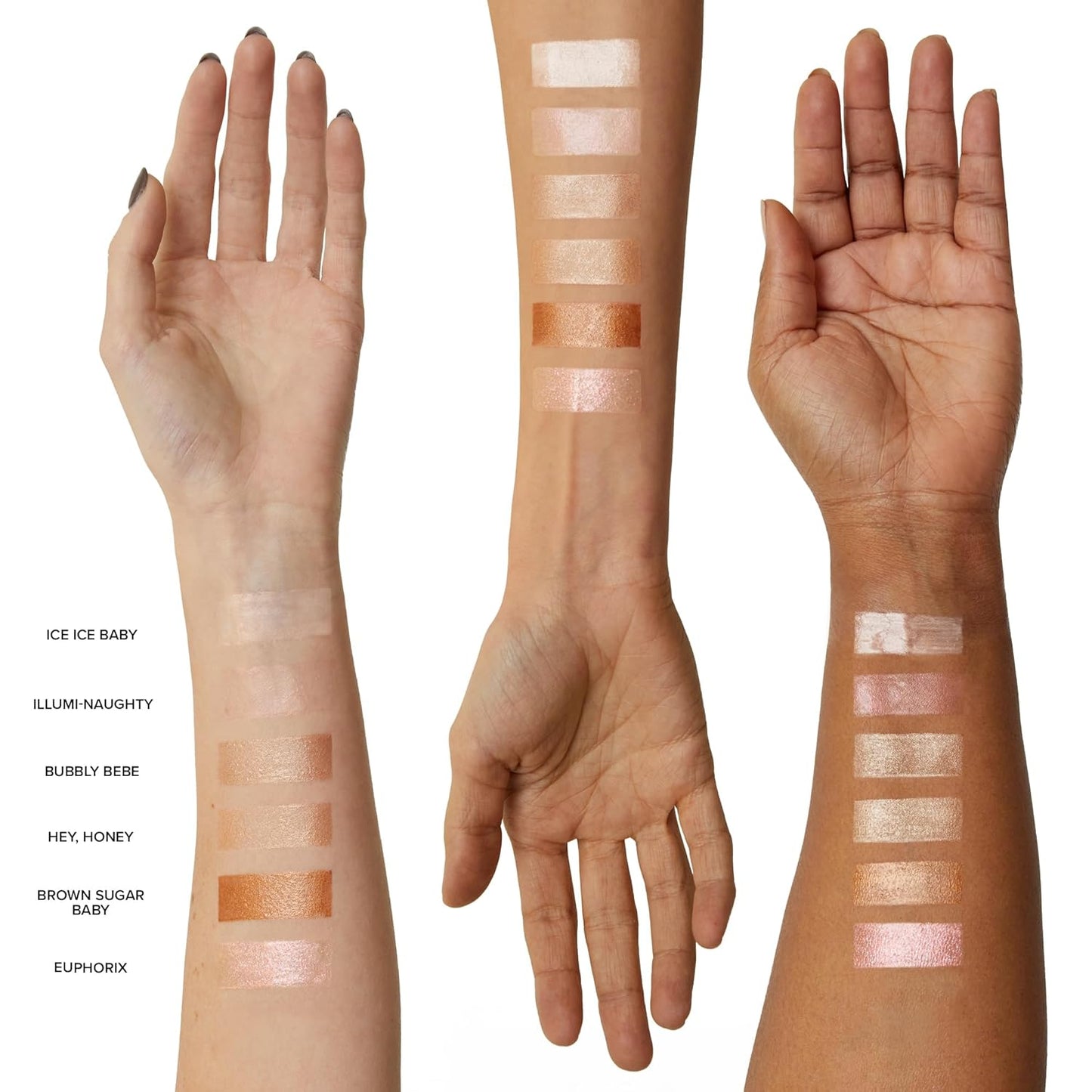 Nudestix Nudies Glow Cream Highlighter Bronze + Glow 3-In-1 All over Face Colour for Eyes, Cheeks, Lips W/Blending Brush