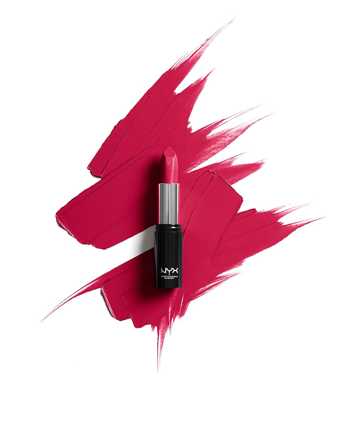 Shout Loud Satin Lipstick, Infused with Shea Butter - Cherry Charmer (Red Fuchsia)