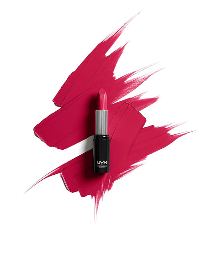 Shout Loud Satin Lipstick, Infused with Shea Butter - Cherry Charmer (Red Fuchsia)