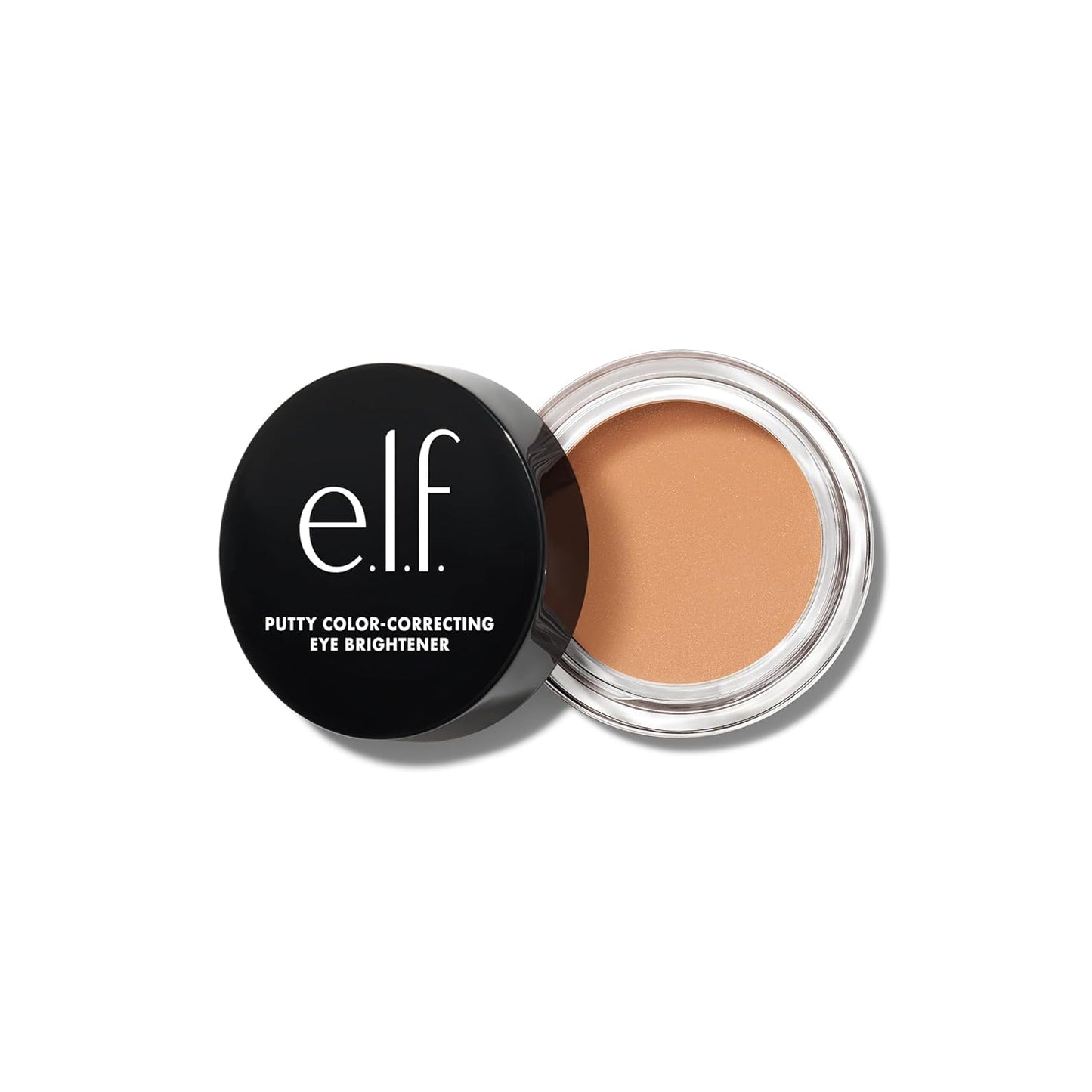 Putty Color-Correcting Eye Brightener, Under-Eye Brightener & Primer Reduces Appearance of Dark Circles, Vegan & Cruelty-Free, Light/Medium