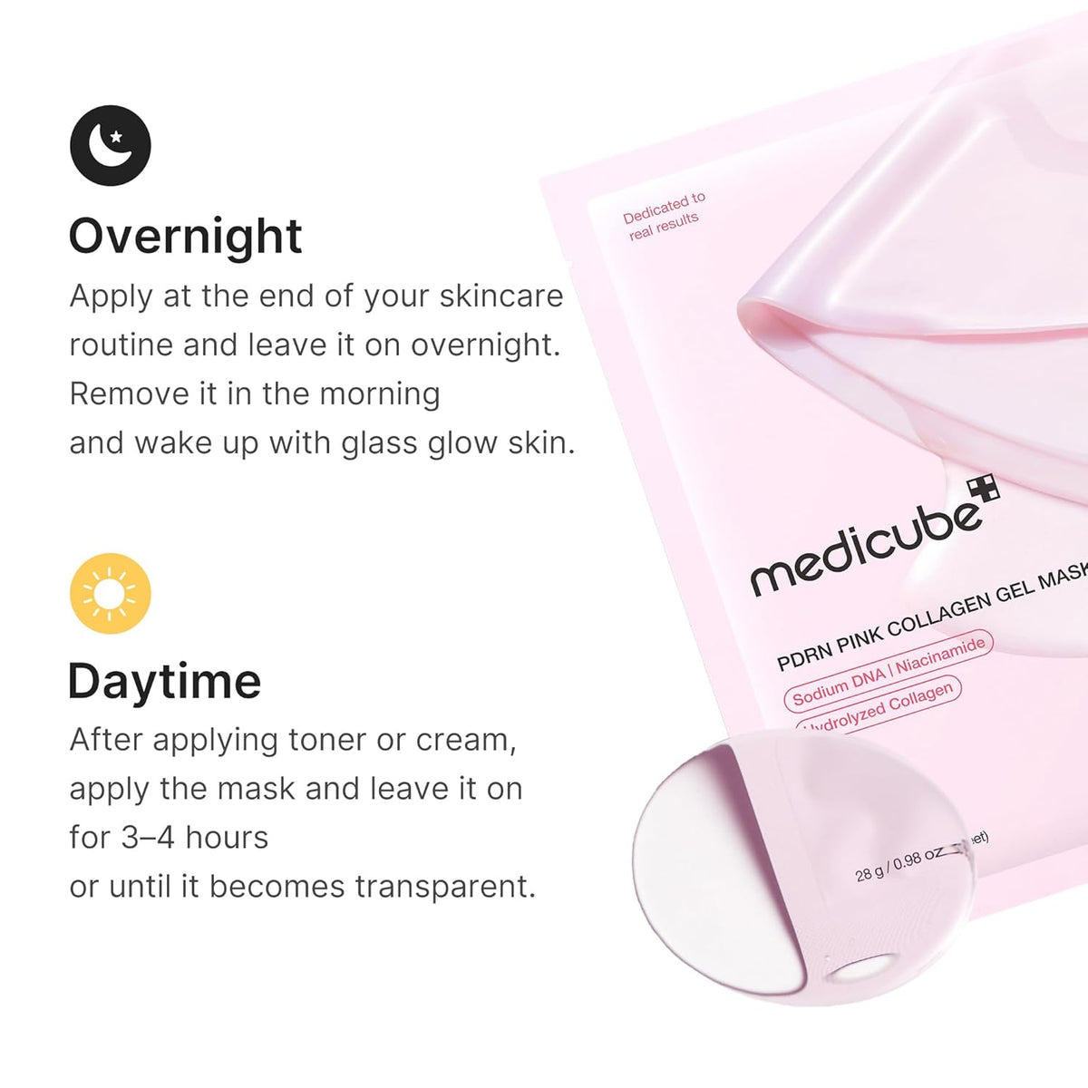 MEDICUBE - Jelly Gel Mask - 4 ea