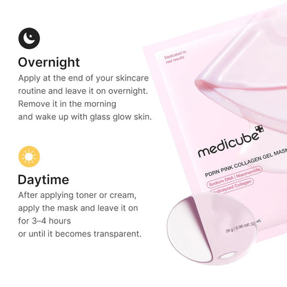 MEDICUBE - Jelly Gel Mask - 4 ea