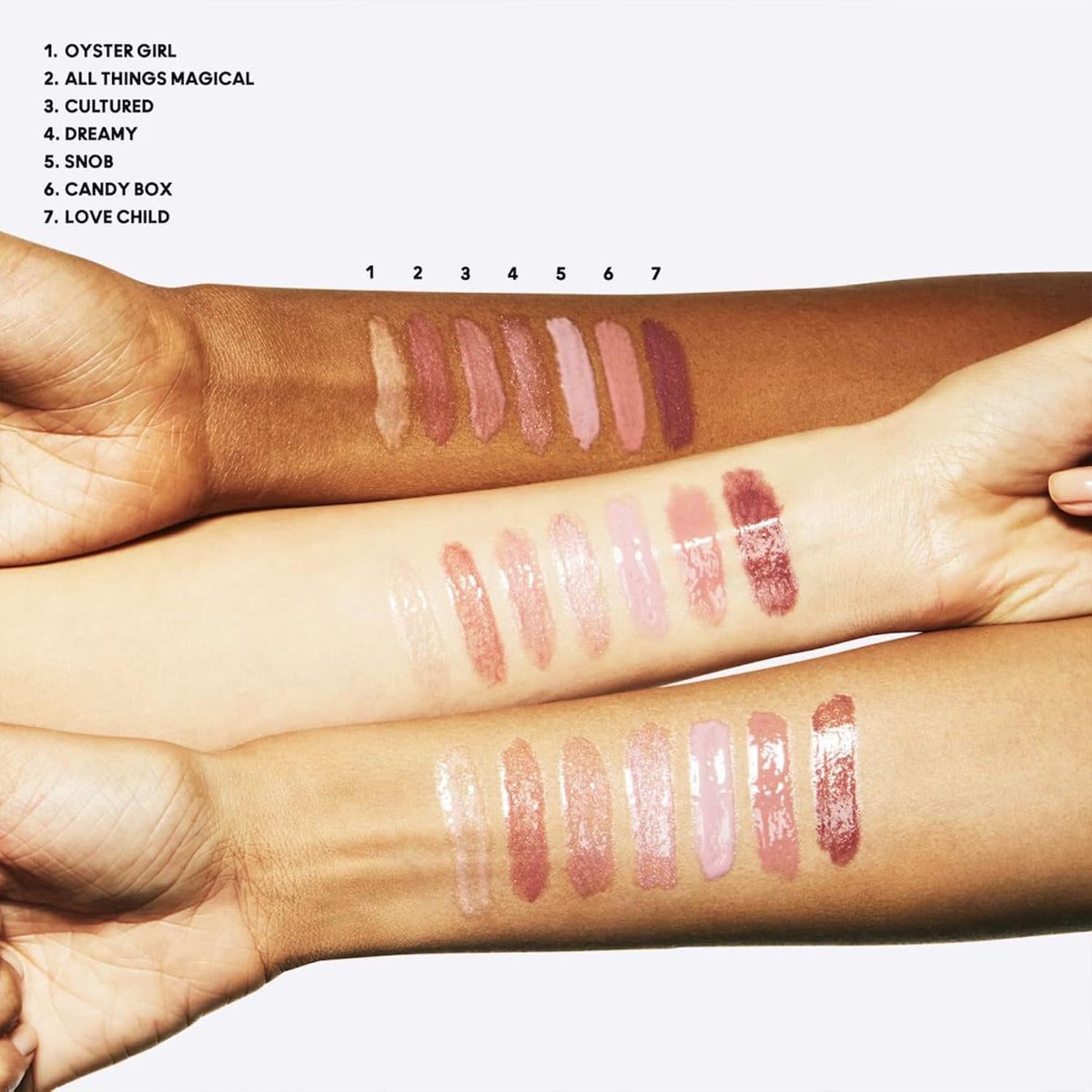 M.A.C Lipglass lip gloss - Lovechild  0.1 OZ