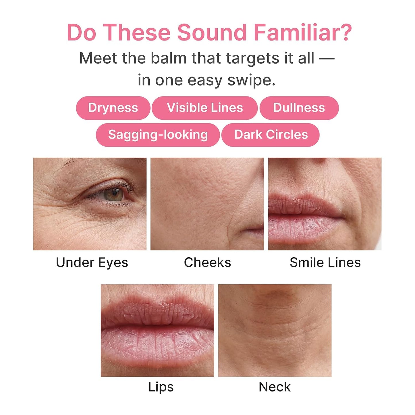 MEDICUBE - PDRN Pink Collagen Volume Multi Balm Stick | Volufiline, PDRN, NAD, Collagen | Face & Body Balm for Under-Eyes, Neck, Forehead, Smile Lines, Lips | Plumping, Radiance, Line Care | K-Beauty