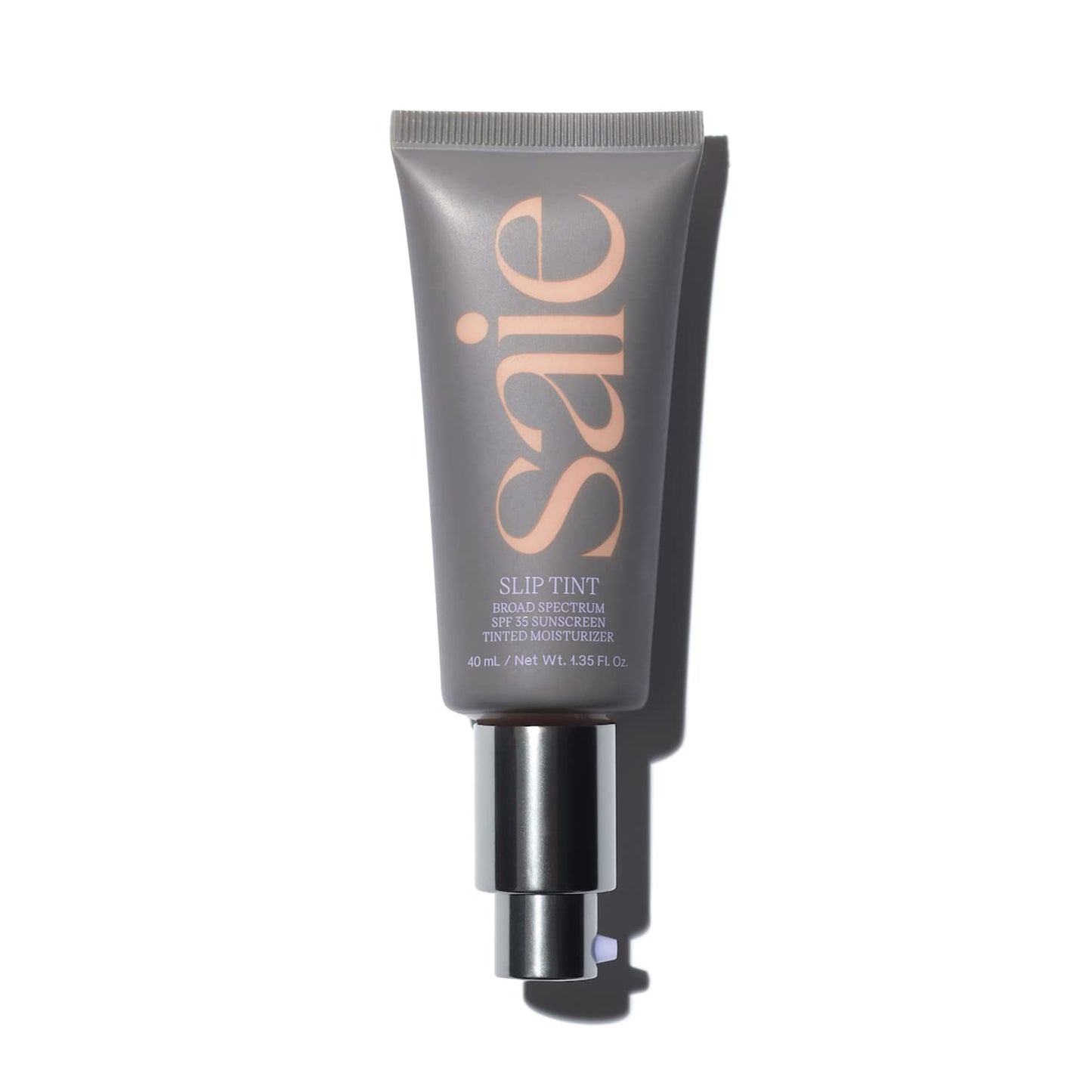 Slip Tint SPF 35 Tinted Moisturizer - Light Coverage Moisturizer + Broad Spectrum Zinc Oxide Sunscreen with Hydrating Hyaluronic Acid - Shade Three + Half (1.35 Oz)