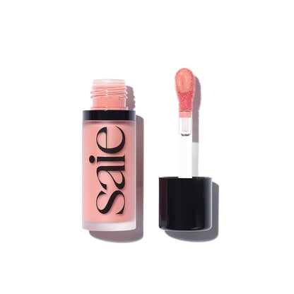 Dew Blush - Lightweight Liquid Blush with a Blendable + Buildable Cream Finish - Dewy Cheek Tint with Doe Foot Wand Makeup Applicator - Rosy (.40 Oz)