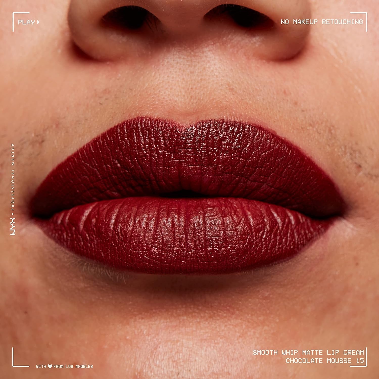 Smooth Whip Matte Lip Cream, Long Lasting, Moisturizing, Vegan Liquid Lipstick - Chocolate Mousse (Deep Red Brown)