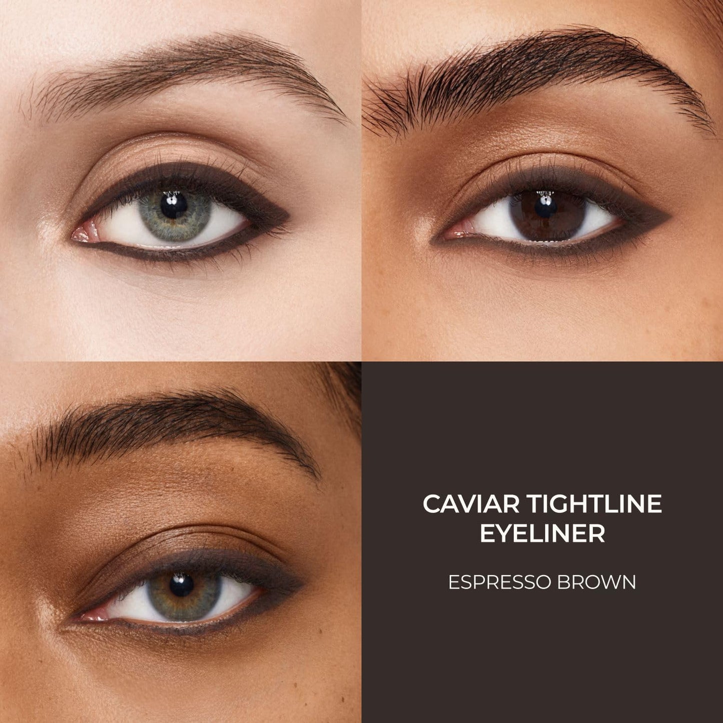 Caviar Tightline Eyeliner: Long Lasting Color, Crease-Proof, Waterproof, Gel-Like Hydrating Formula, Perfect for Tightline, Lash Line + Waterline