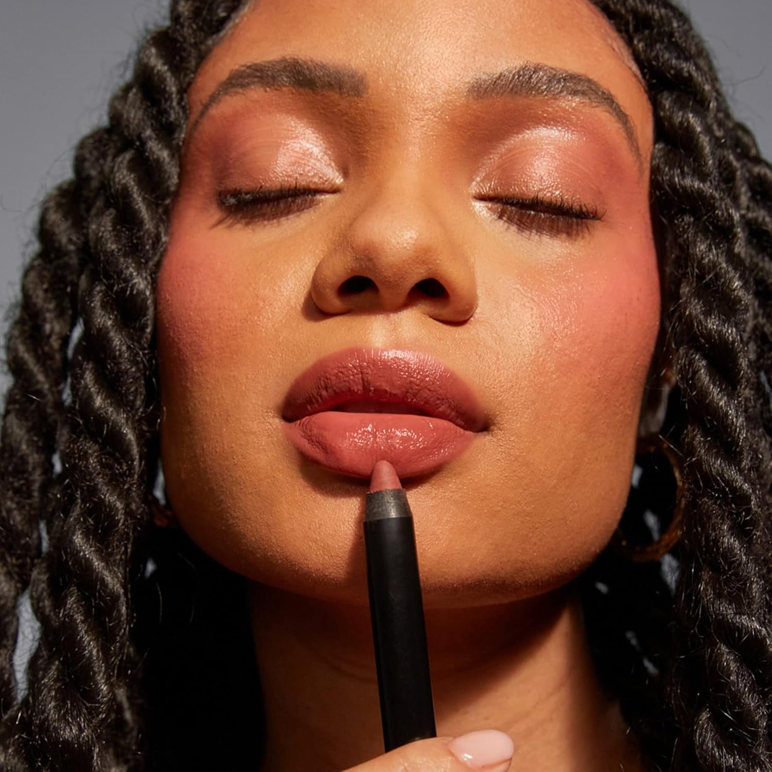 Nudestix Intense Matte Lip + Cheek Pencil, Lipstick + Lip Liner + Cheek Blush Tint, Multi Use Makeup for Long Lasting Color, Smooth Coverage