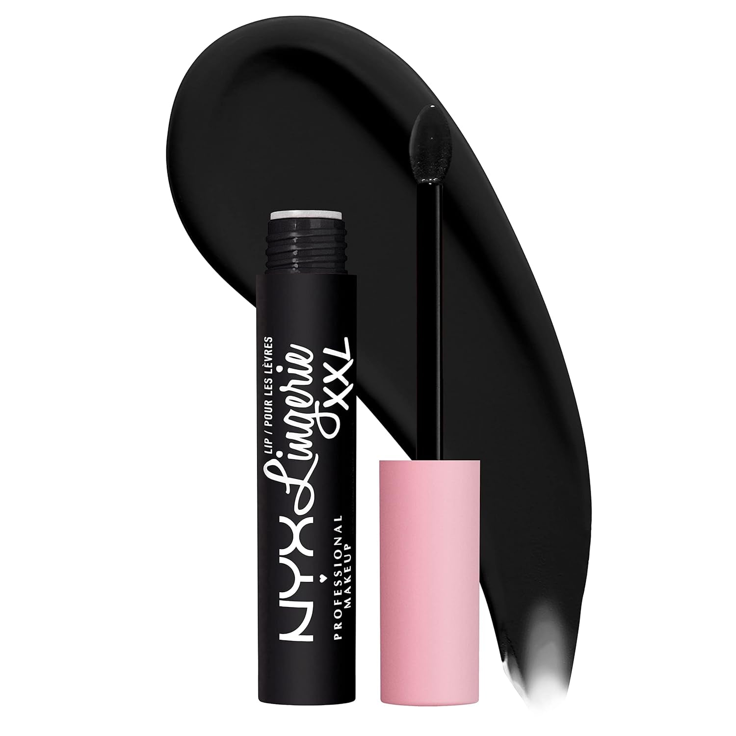 Lip Lingerie XXL Matte Liquid Lipstick - Naughty Noir (Black)