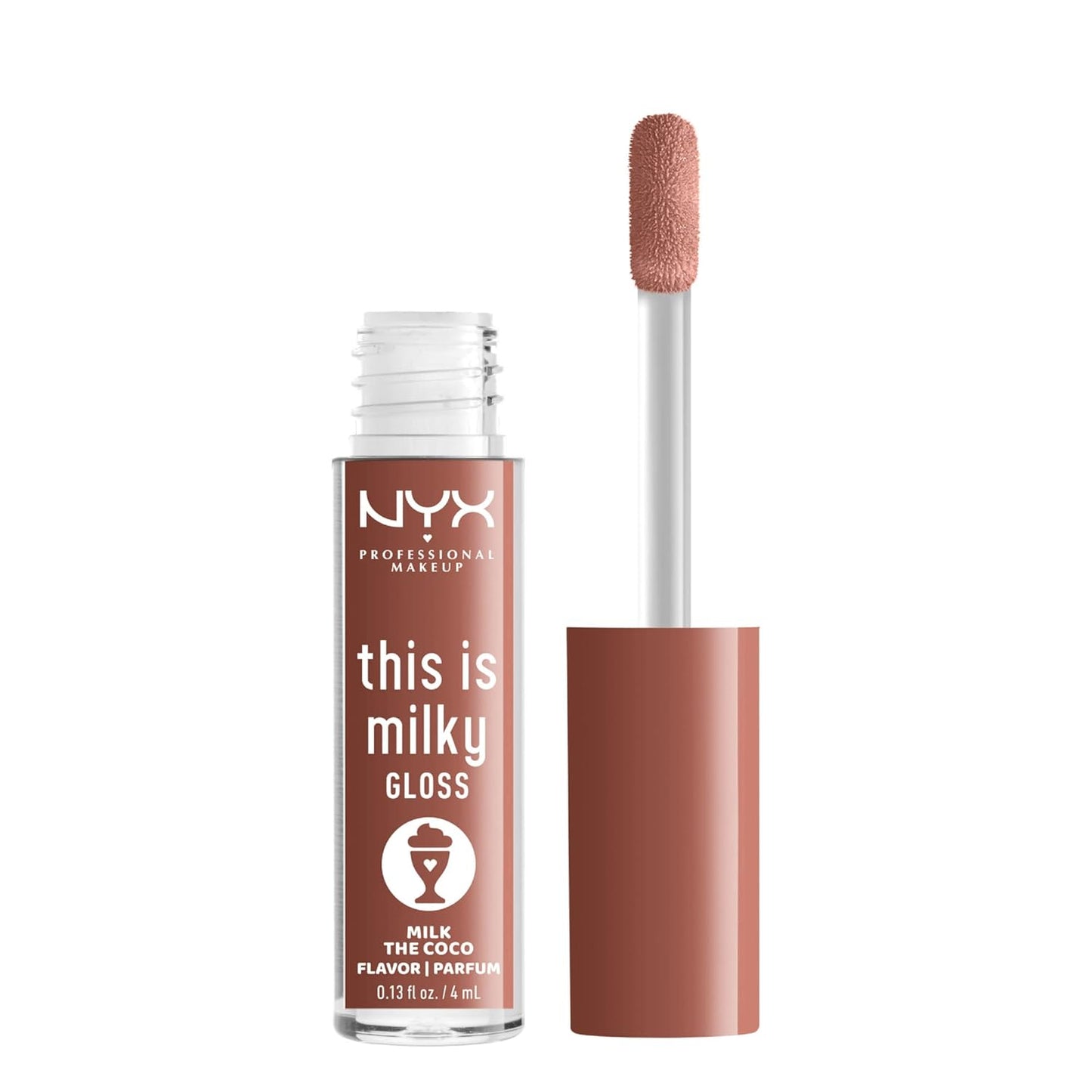 This Is Milky Gloss, Vegan Lip Gloss, 12 Hour Hydration - Cookies & Milk (Cool Beige Nude)