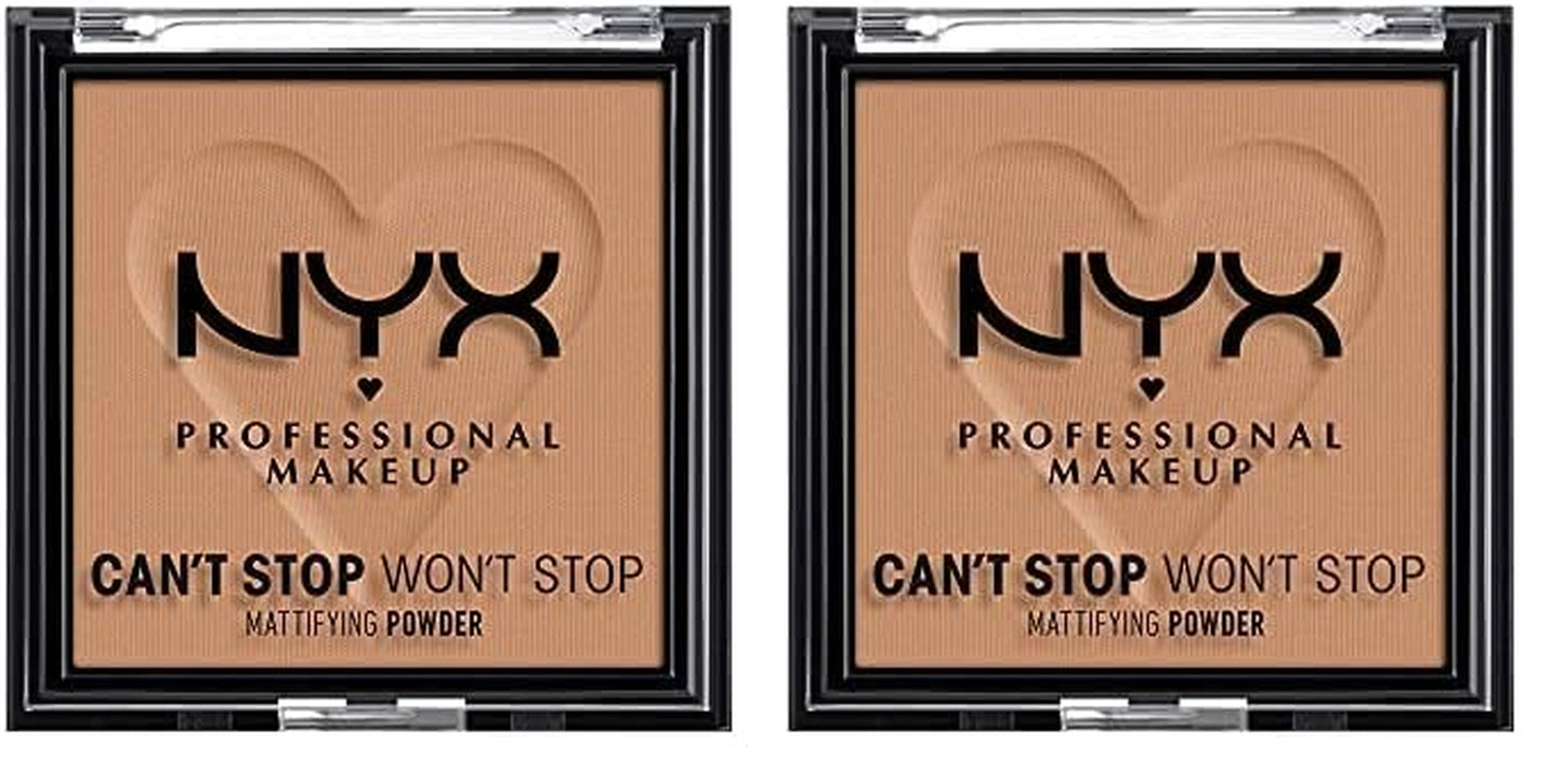 Can'T Stop Won'T Stop Mattifying Pressed Powder - Golden