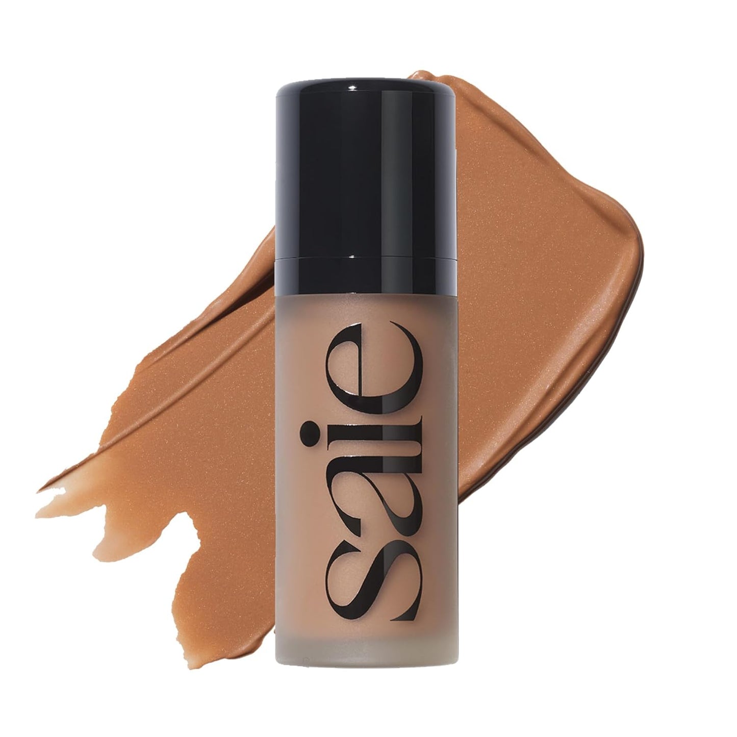 Dew Bronze - Soft-Focus Liquid Bronzer + Liquid Contour - Enriched with Plant-Derived Glycerin to Effortlessly Blend + Deeply Nourish Skin - Salt (0.4 Oz)