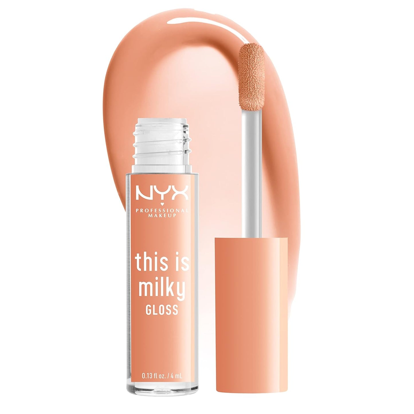 This Is Milky Gloss, Vegan Lip Gloss, 12 Hour Hydration - Cookies & Milk (Cool Beige Nude)