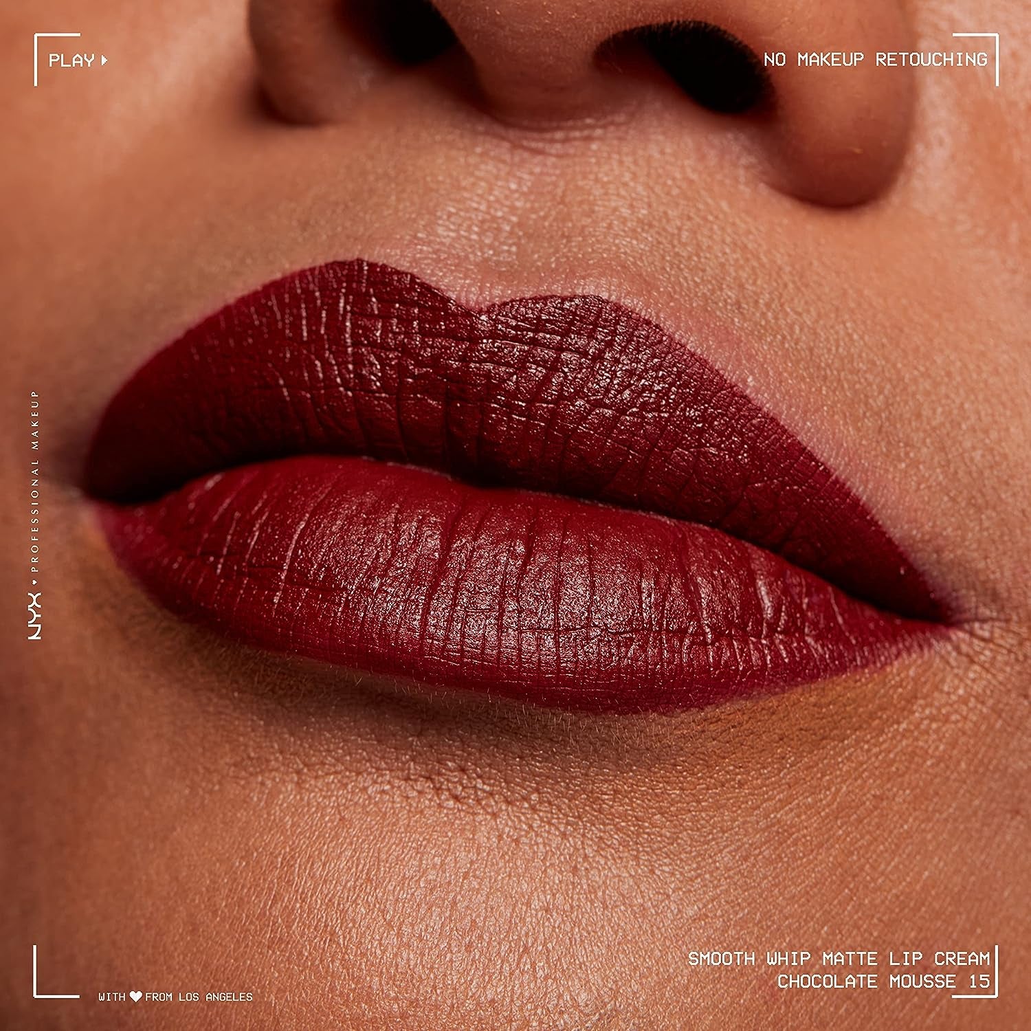 Smooth Whip Matte Lip Cream, Long Lasting, Moisturizing, Vegan Liquid Lipstick - Chocolate Mousse (Deep Red Brown)