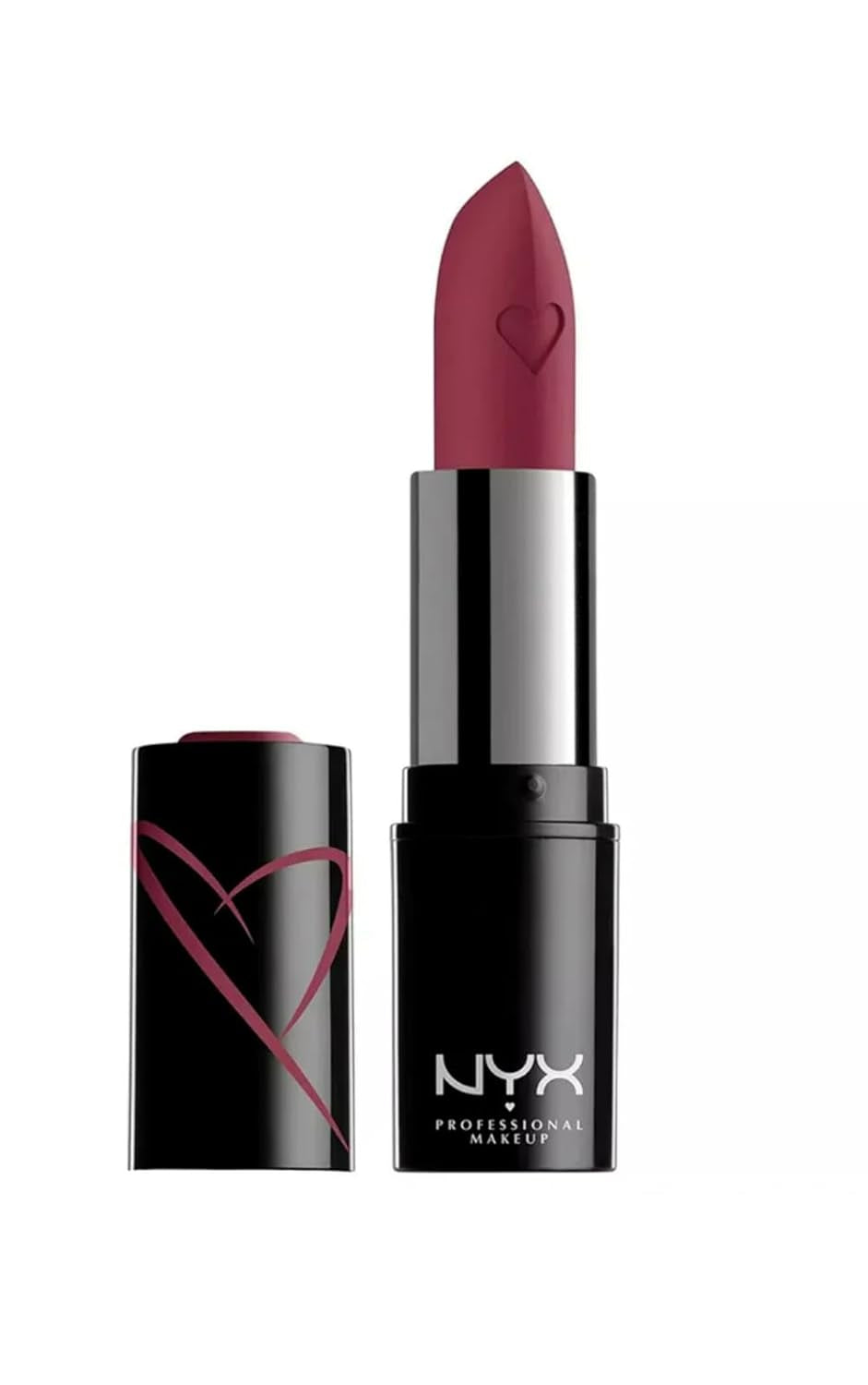 Shout Loud Satin Lipstick, Infused with Shea Butter - Cherry Charmer (Red Fuchsia)