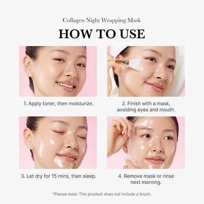 MEDICUBE - Collagen Night Wrapping Mask 75ML