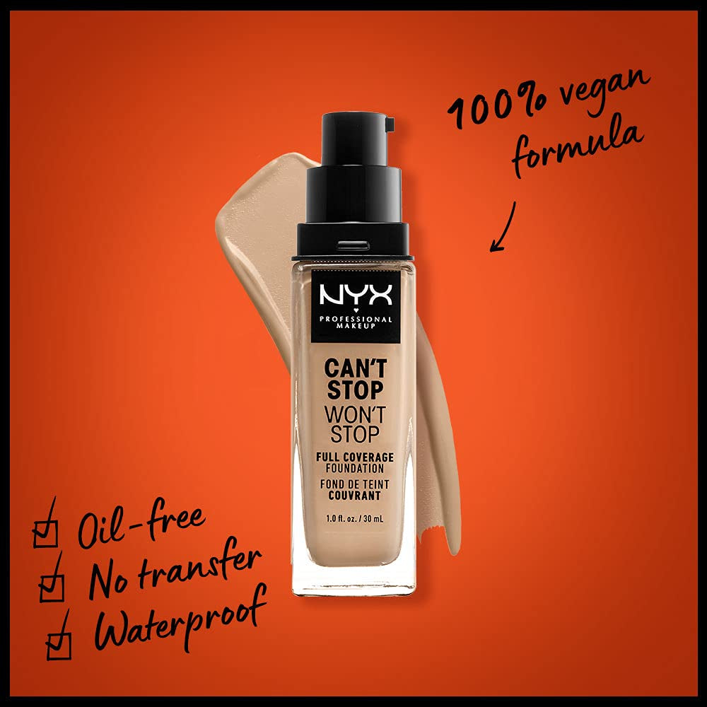 Can'T Stop Won'T Stop Foundation, 24H Full Coverage Matte Finish - Buff