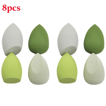 4/8Pcs Makeup Sponge Blender Beauty Egg Cosmetic Puff Soft Foundation Sponges Powder Puff Women Make up Accessories Beauty Tools