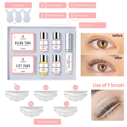 Dropshipping  Lash Lift Kit Lifiting Eyelash Eyelash Enhancer Eyelash Lifting Kit Lash Perm Eye Makeup Can Do Your Logo