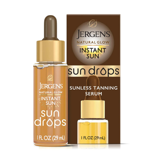 Natural Glow Instant Sun Drops, Sunless Tanning for Face and Body, Instant Sun Bronzing Drops, 1 Fl Oz C3