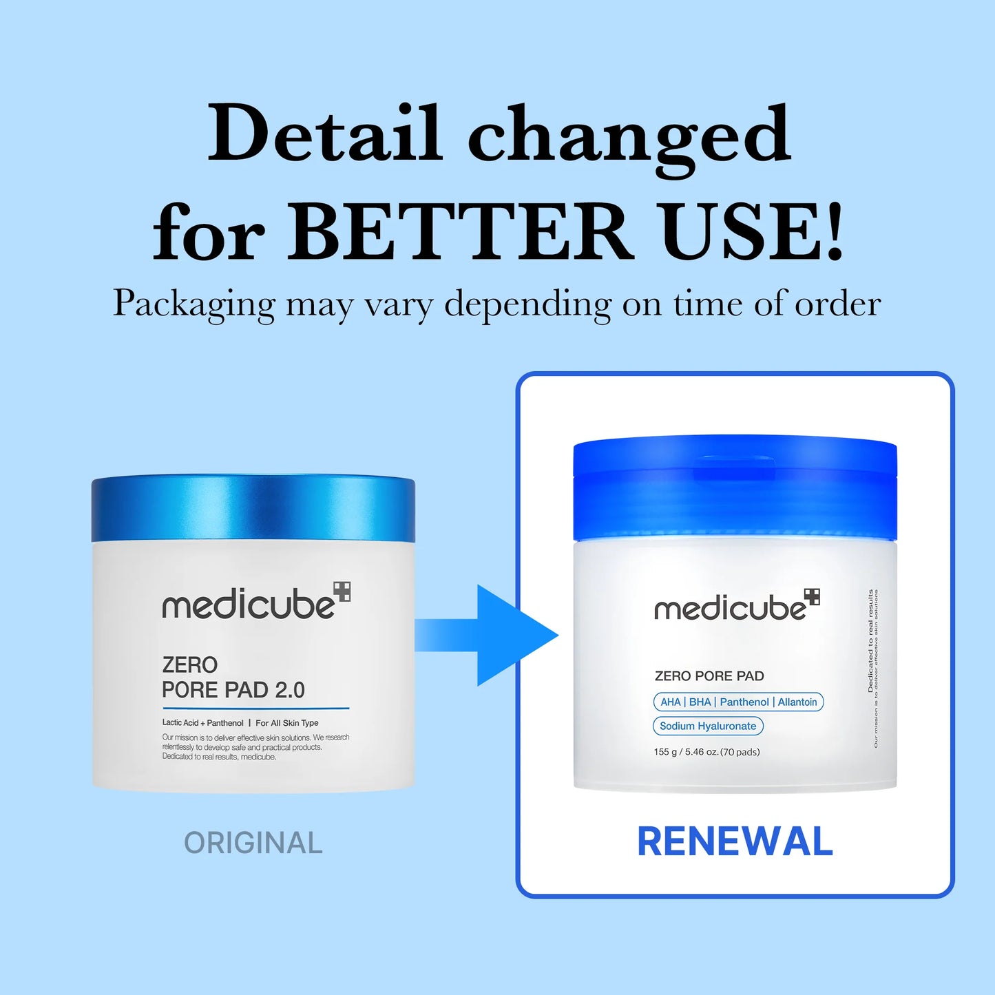 MEDICUBE - Zero Pore Pads