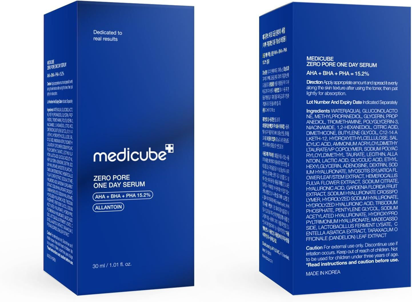 MEDICUBE - 1 Day Zero Pore One Day Serum 30ML